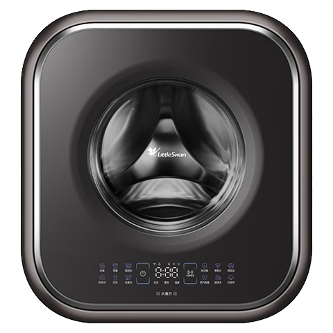 小天鹅（LittleSwan）壁挂洗衣机全自动 母婴儿童内衣裤壁挂式小型迷你洗衣机3KG 水魔方超薄机身 三重除菌 以旧换新 【洗脱一体机M60】专业内衣洗+多效除菌螨