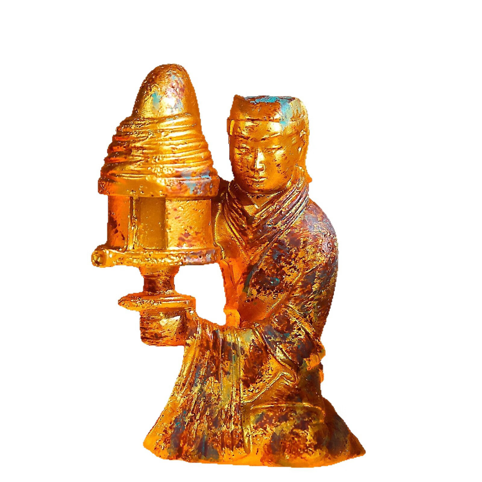 悦然河北博物院长信宫灯冰箱贴树脂博物馆文创故宫旅游家居礼品送 古物新语冰箱贴–灯影千年