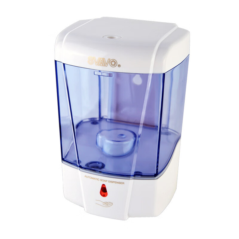 瑞沃壁掛式智能感應(yīng)皂液器洗手液沐浴露給皂機V-410感應(yīng)皂液盒 600ml V-410白色（