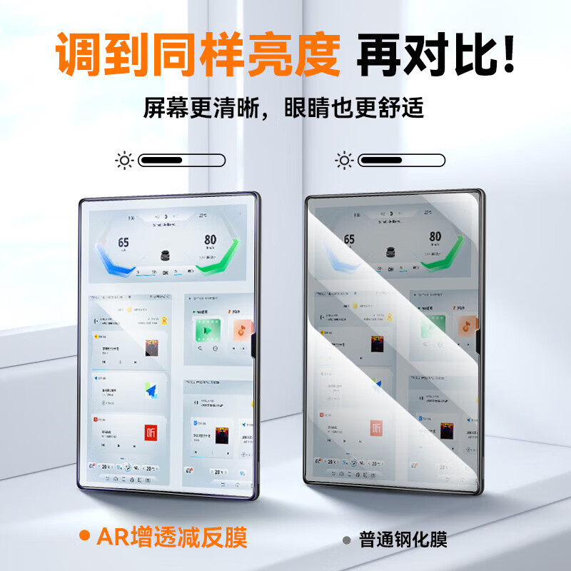 0度适用华为MATEPAD PRO11 PRO13.2 11.5/11.5S英寸钢化膜保护膜AR增透抗指纹耐磨贴膜 PADPRO13.2/AR增透八项防护23/25款