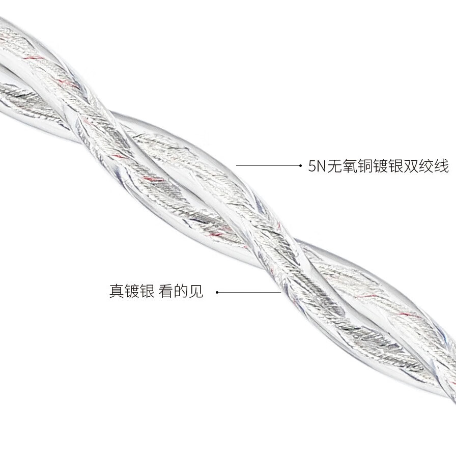 金声动音福兰声原道可换线挂耳式耳机有线游戏耳塞HIFI立体声音高性能入耳式监听耳机原声CD级音质发烧级音 Type-C透灰带麦