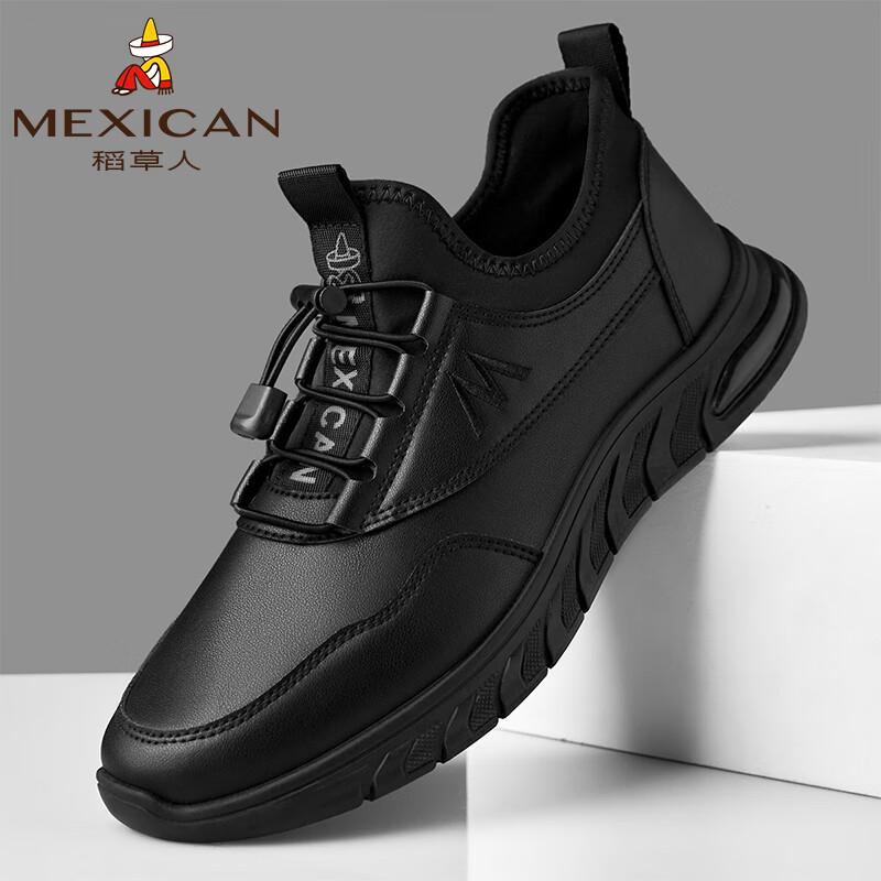 �����ˣ�MEXICAN����������ʿ����ƤЬ�＾�¿��˶������Ь��  ��ɫ 40
