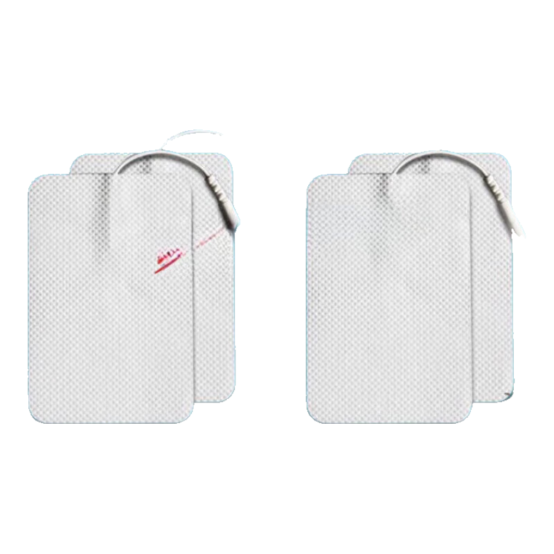 白醫生(BAIYISHENG)中頻治療儀 通用白醫生卓辰溢泉理療貼片無(wú)紡布電極片中頻按摩儀 白醫生6*9貼片2對4片(2.0孔徑)