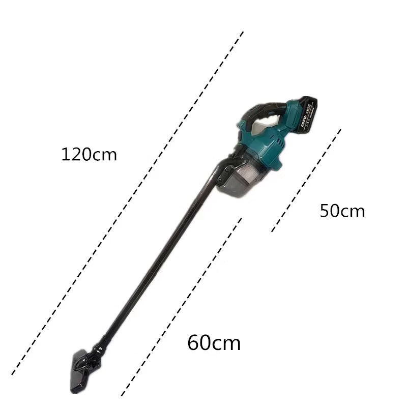 MOTOFEEL无线吸尘器锂电手持工业车载家用大功率强劲吸力深度清洁宠物猫毛床地除尘小体积大吸力 蓝色两电一充