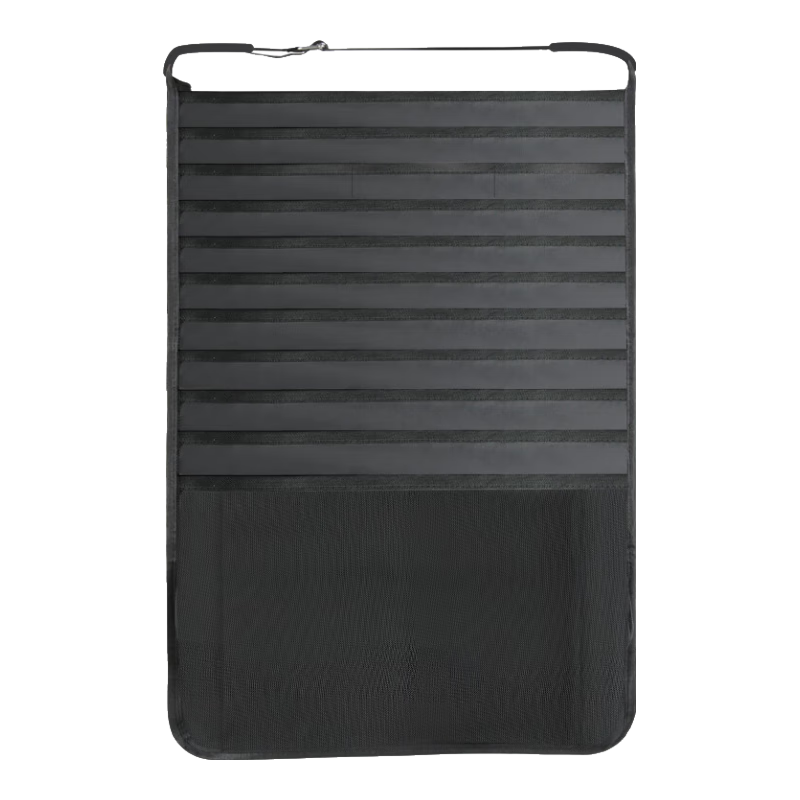 金蝶妙想挂书袋大容量高中生课桌收纳初中小学学生书桌侧边书立挂袋教室书本桌面置物架多功能神器 11层14格-带侧边兜|加厚牛津布