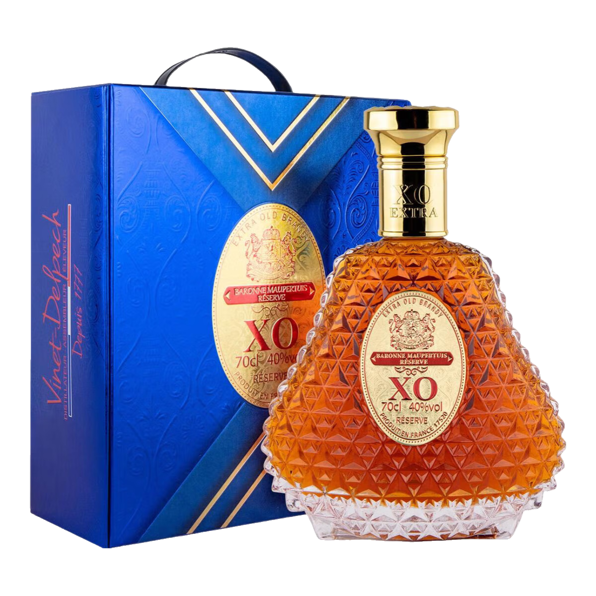 ���ڲ������ʼ�·��˹�ٰ����ׯ����ԭװԭƿ����40�Ȱ�����XO�����������װ�ۻ����� �����ٲ������XO 700mL 1ƿ