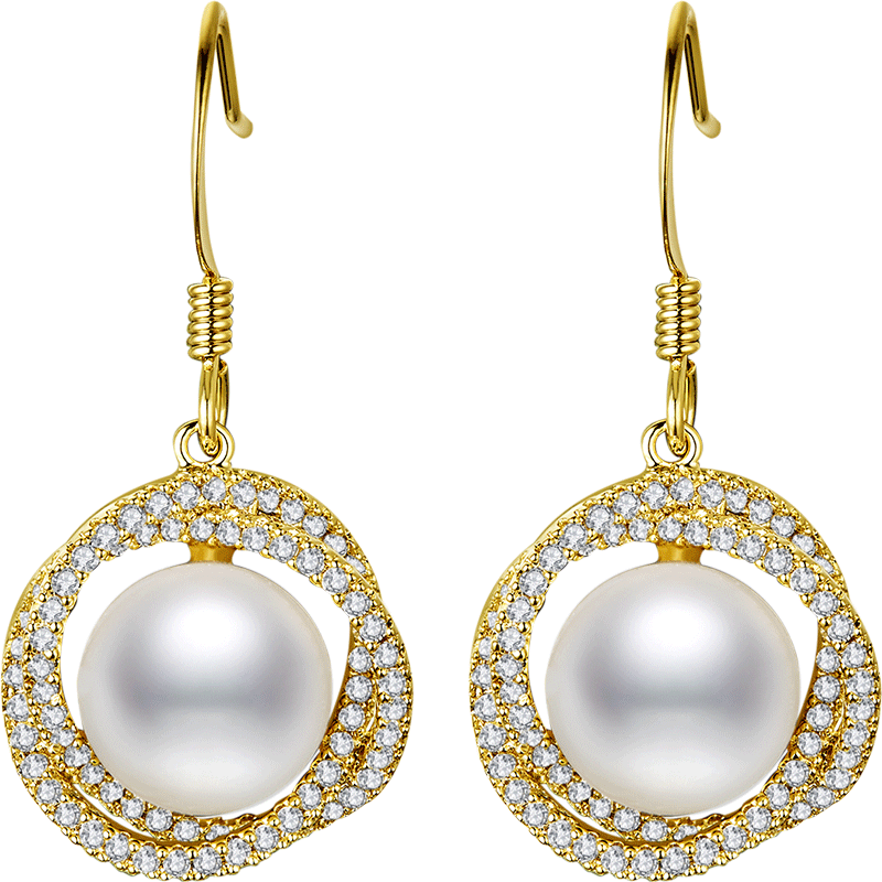 Jay珍珠耳釘女耳環(huán)耳夾無(wú)耳洞耳飾飾品送女友生日禮物 秘境珍珠耳鉤(商家倉(cāng)發(fā)貨)