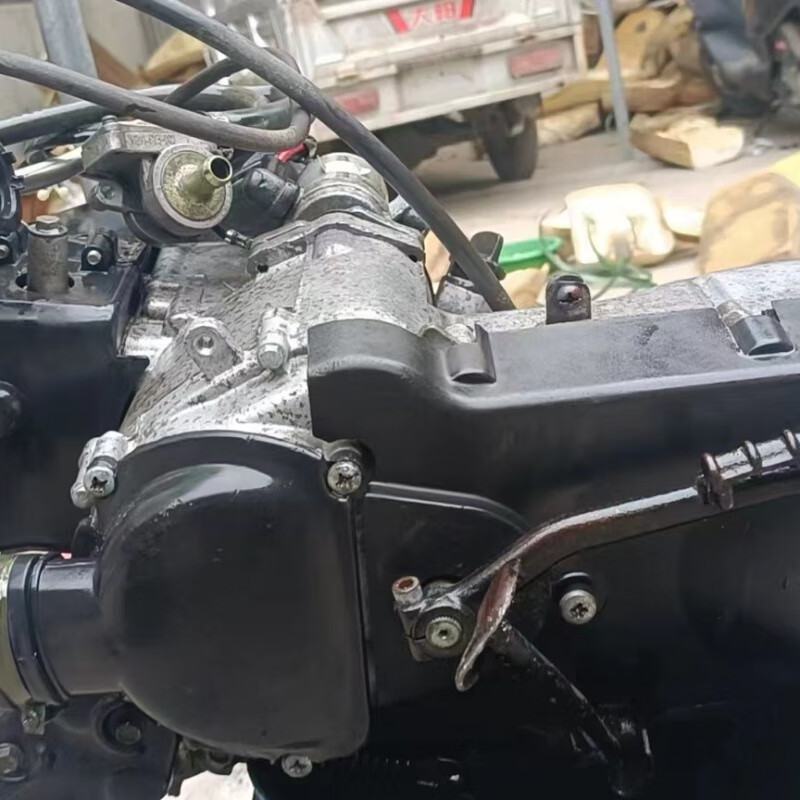 株洲雅马哈100发动机 福喜 巧格 高仿车通用 单机器总成