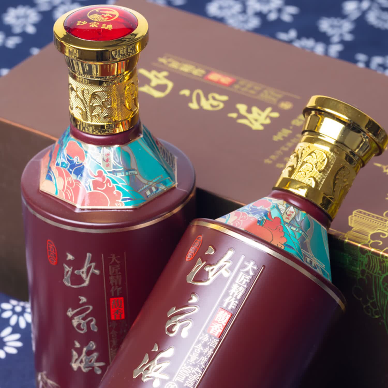 沙家浜馥香酒五香型高档白酒送礼 42%vol 500mL 1瓶