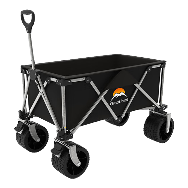 出色鸟Greatbird 曜石黑【越野轮 承重550斤】400L 加大聚拢款【鲸吞式大容量】 199.0元（合199元/件）