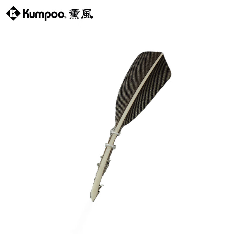 薰风（KUMPOO）2025新款羽毛球鹅毛耐打飞行稳定专业比赛训练用球熏风燕尾 77速【6只装】 1筒