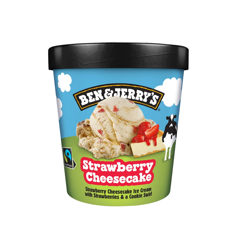 BEN & JERRY'S��ݮ֥ʿ�����465ml ������ ����� ѩ�� 113.55Ԫ����37.85Ԫ/����
