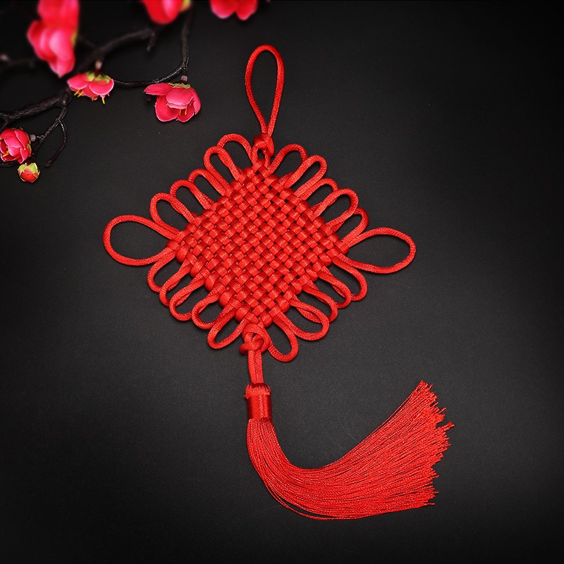 新年中国红节日婚庆礼品新房挂饰公司庆典 12盘小结