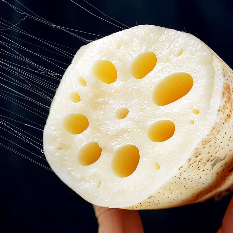 湖北洪湖粉藕/新鲜莲藕/带泥九孔藕/糯米藕/煲汤粉糯 5斤精选礼盒