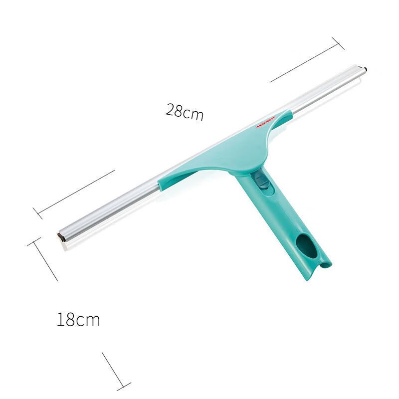 利快德國利菲家用擦玻璃刮水器可旋轉頭清潔洗浴室鏡子可配桿 玻璃刮頭