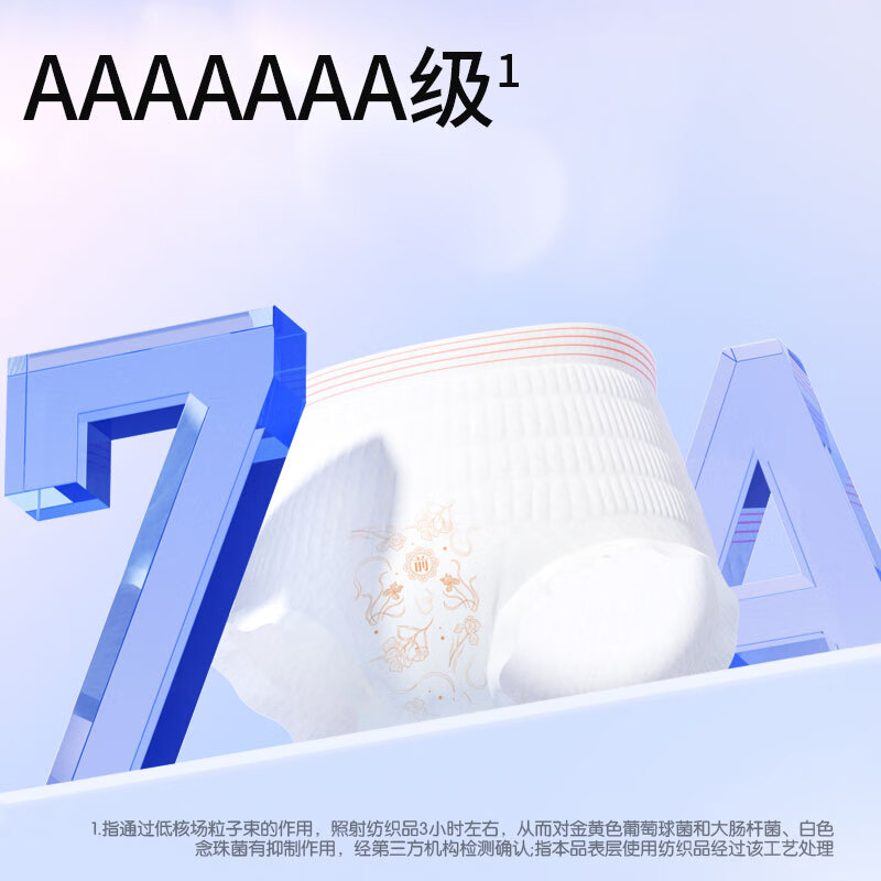 安可新医护级7A抗菌超薄安睡裤安心裤孕产妇卫生巾夜安裤女经期XL码20片