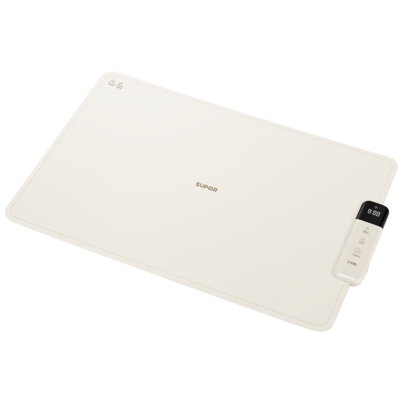 苏泊尔（SUPOR）柔性折叠暖菜板 方形60cm 饭菜保温板 7档调温 家用加热菜板 可卷多功能暖奶暖茶温酒BF6040R836D