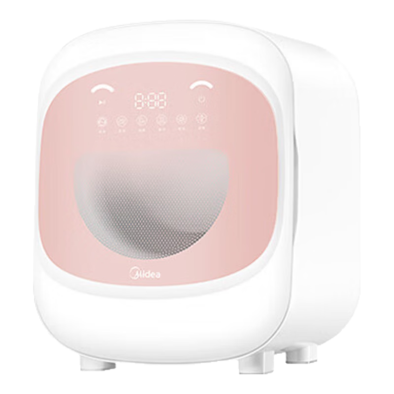 美的（Midea）内衣裤洗衣机类全自动迷你洗小型波轮内衣裤清洗机高温煮洗除菌除螨婴儿洗衣机袜子洗衣机25年新款 【0.5KG洗烘】MND5-01E