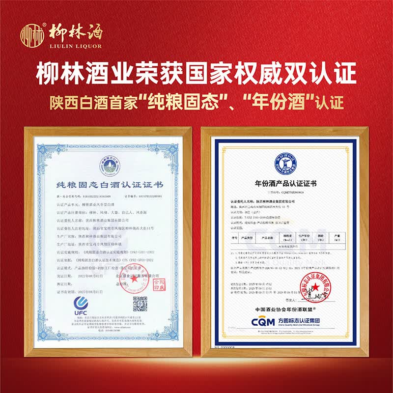 柳林凤柳酒（复古版）凤香型纯粮固态酿造盒装52度500mL 52%vol 500mL 1瓶 凤柳复古单瓶