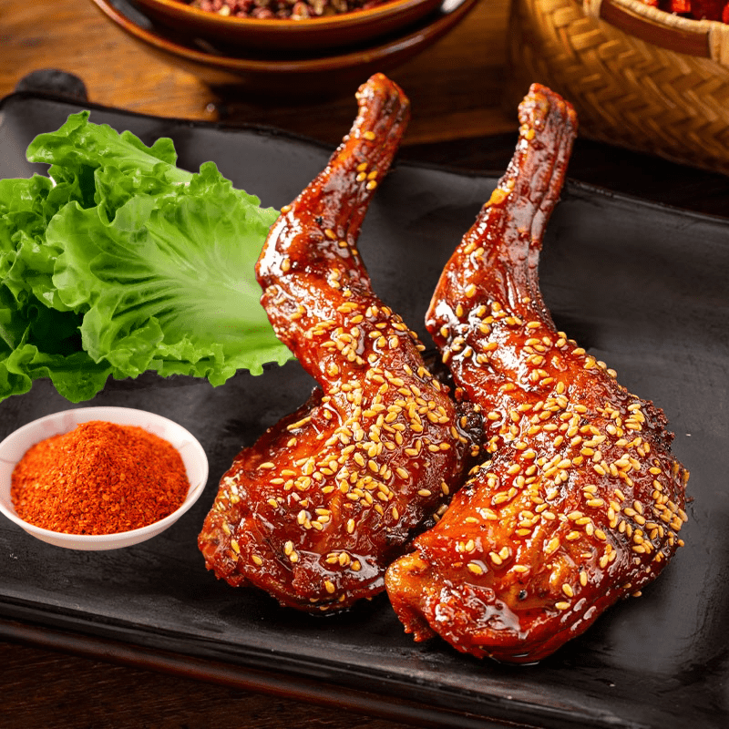 馮記老媽麻辣兔腿四川特產(chǎn)成都兔子零食小吃后腿自貢冷吃手撕兔肉 麻辣兔前腿(2個(gè))1袋