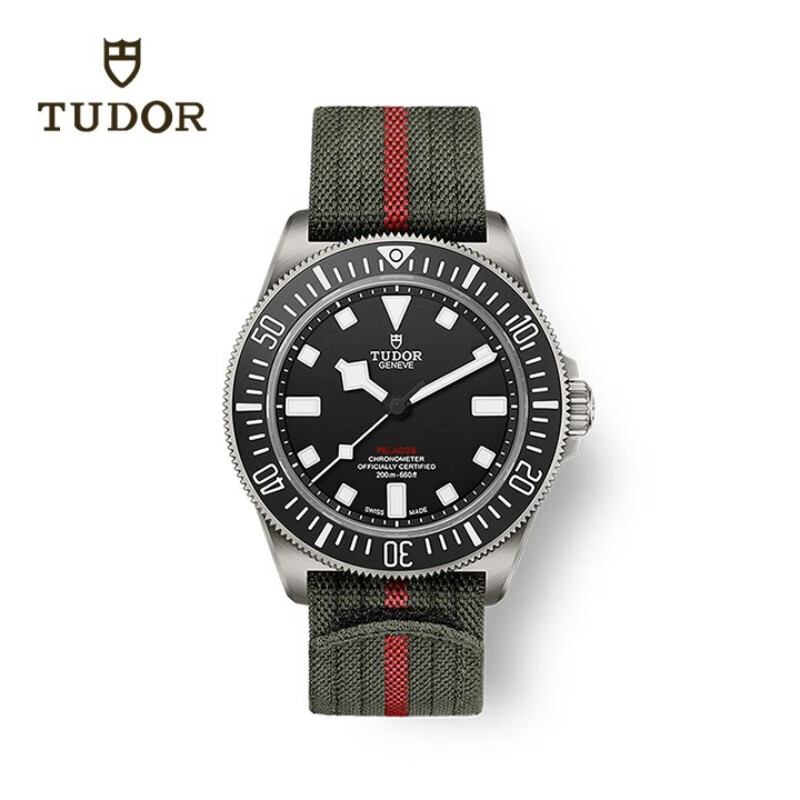 �۶棨TUDOR����Ǳ ��ʿ�ֱ� ֯������ ��е�б� 42mm M25717N-000124780.6Ԫ