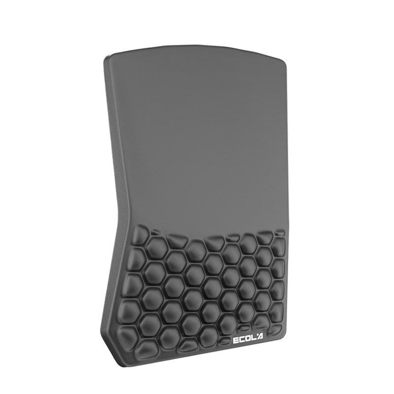 宜客萊3D立體高彈記憶海綿 舒適緩解壓力 抗菌人體工學(xué)護腕鼠標墊 EZ5BK