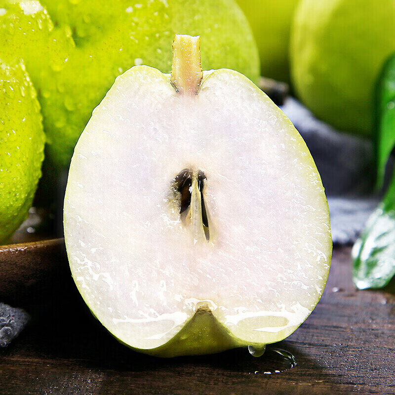 鲸咚亿农正宗新疆库尔勒香梨全母梨新鲜水果礼盒年货节送礼 带箱10斤特级全母梨120克+【净重9斤】
