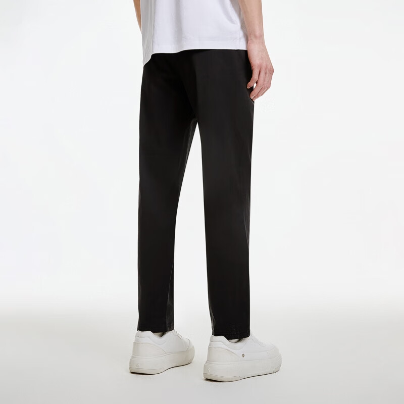 杰克·琼斯（JACK&JONES）男装商务休闲长裤子简约百搭男裤合集 224314056黑色 33 180