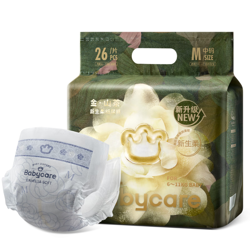 ���׹���babycare ��ɽ�� ֽ��� M�� 26Ƭ 55.2Ԫ�����׹���