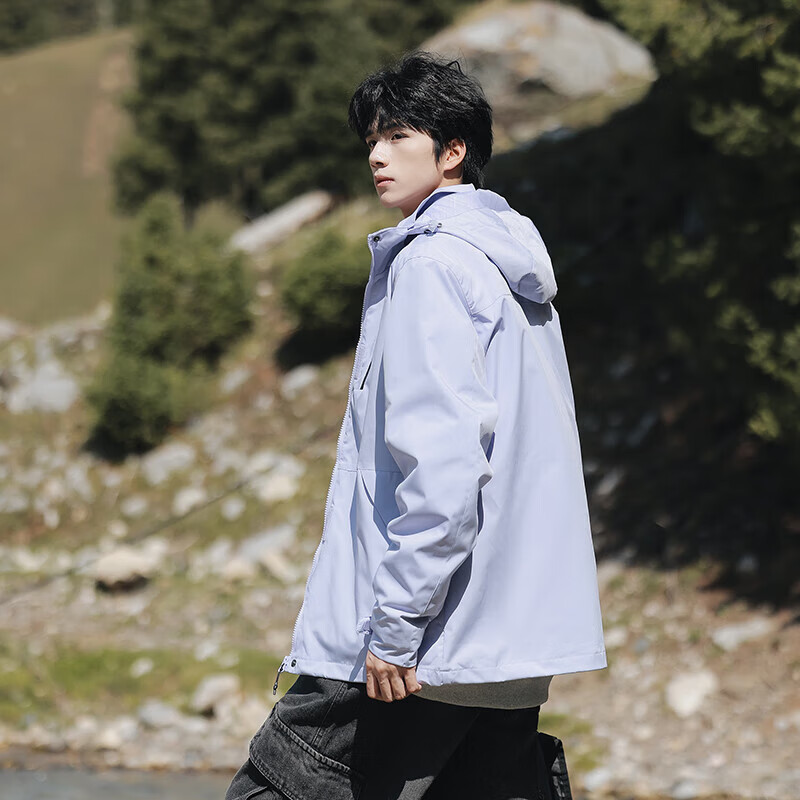 东方骆驼三合一夹克男士冲锋外套春秋户外上衣情侣款宽松休闲山系登山服 军绿 4XL