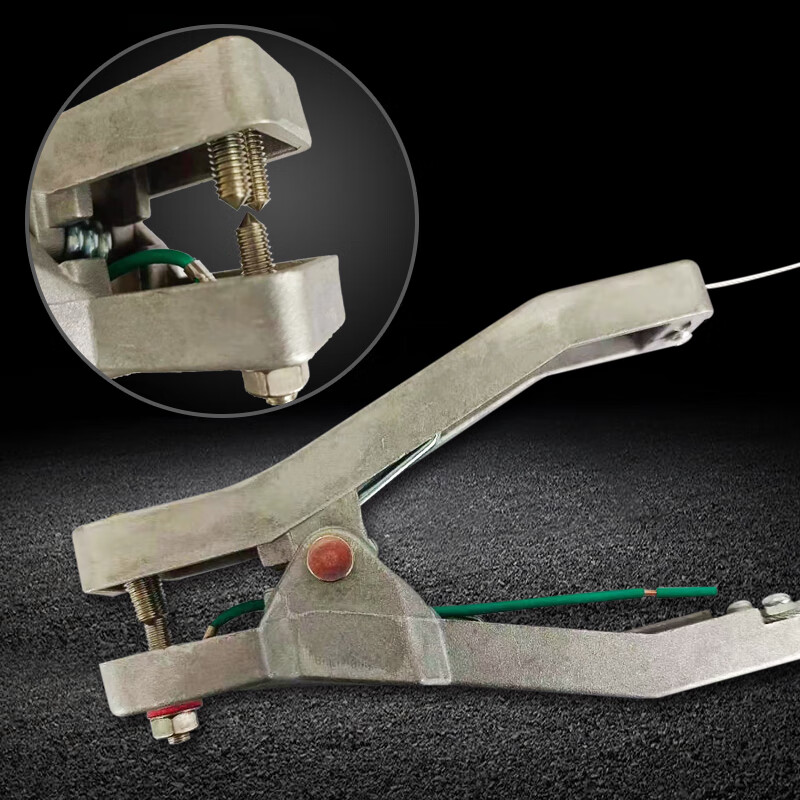 毅鹏静电夹报警器夹子夹油罐车用接独立式防爆静电接地钳 防爆单夹三