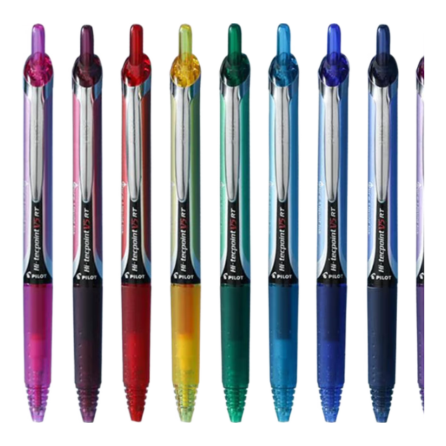 ���֣�PILOT��BXRT-V5������������ɫ���Ա�0.5mmǩ�ֱ�����ˮ��ѧ������ˢ����ľ���װ 1��+10��о