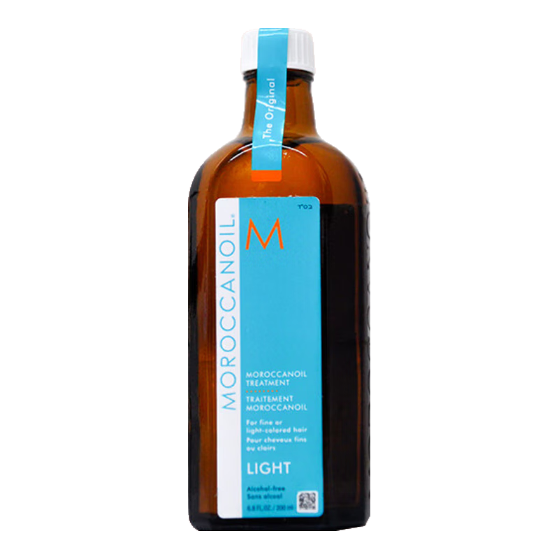摩洛哥油 發(fā)油護發(fā)精油 摩洛哥發(fā)油護發(fā)精油發(fā)油 柔順撫平毛躁 輕盈版200ml(細軟及淺染色發(fā)質(zhì))