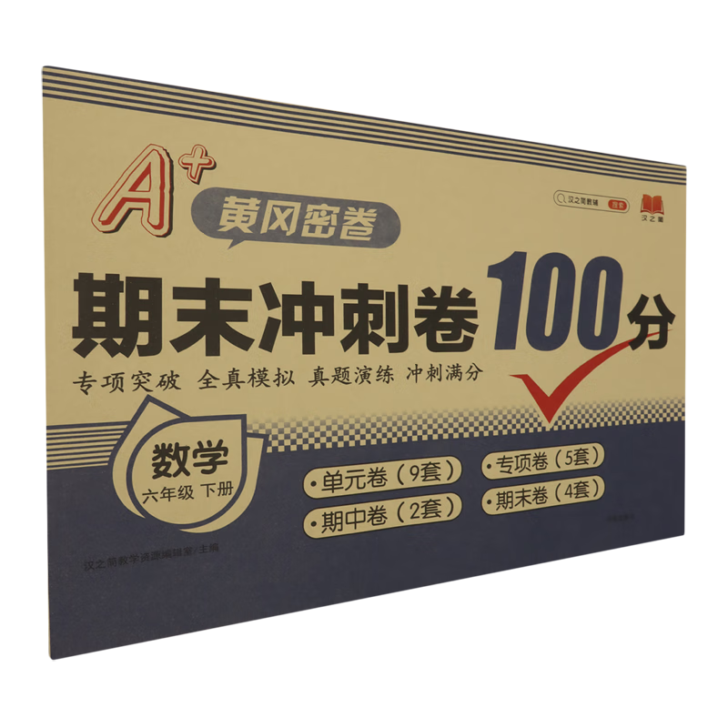 期末冲刺卷100分.数学六年级.下册