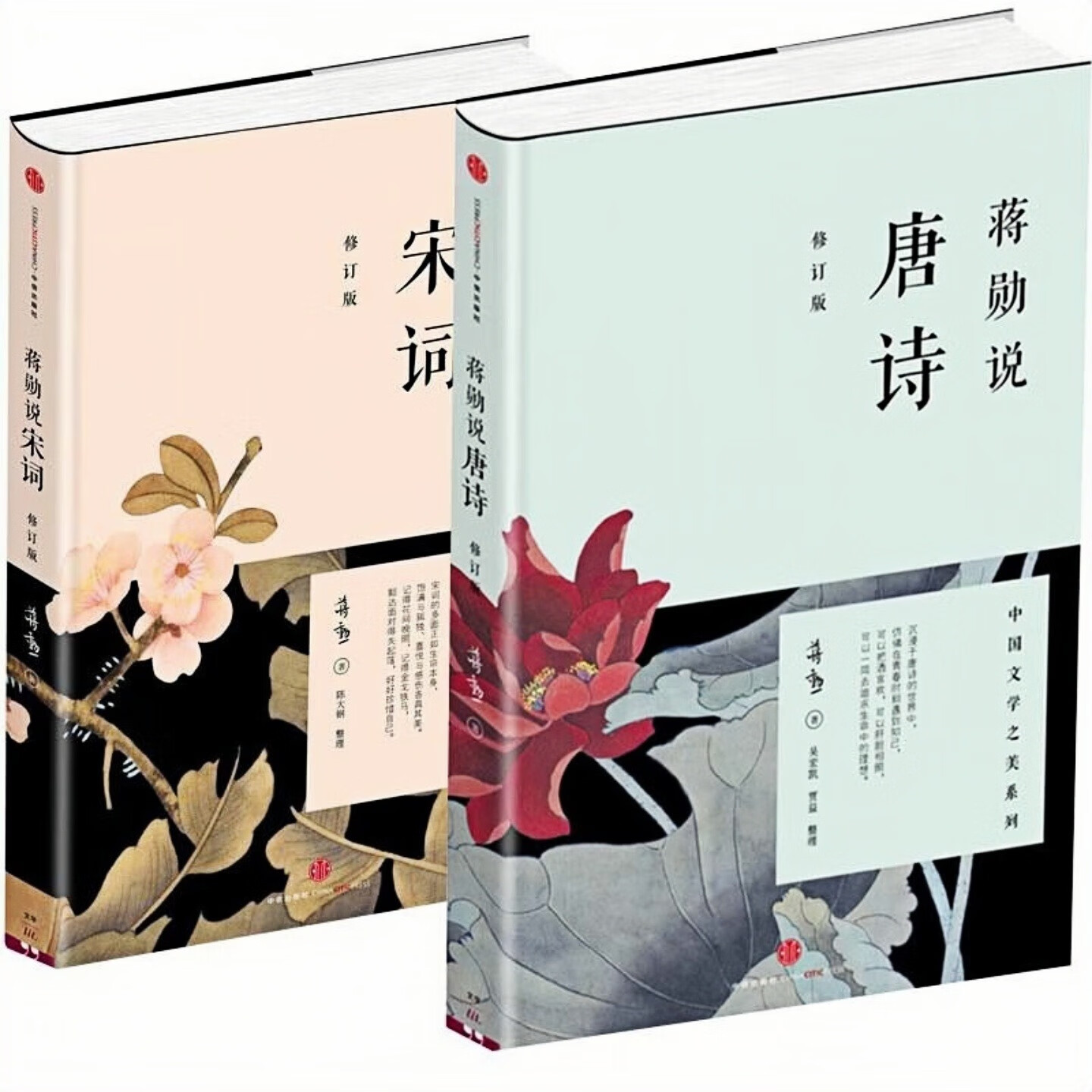 【2本任意选择】蒋勋说唐诗宋词 修订版 中国古诗词文学名家解读书籍 套装全2册