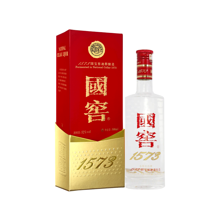 國窖1573經(jīng)典裝 濃香型白酒 52度500ml 年份老酒 商務(wù)宴請 2012年-2013年 1瓶