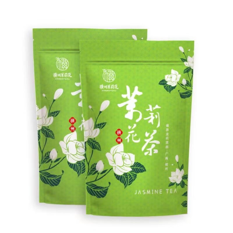 衡峰广西横县产茉莉花茶茉莉白毫茉莉绿茶 花香清逸 2025年新茶叶袋装 【100克】100克*1袋