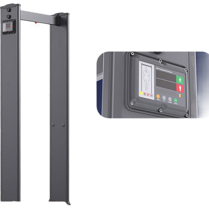 中安諧安檢門手機(jī)金屬探測(cè)門智能高精度工廠學(xué)校KTV醫(yī)院安全檢測(cè) 270系列全區(qū)檢查專用