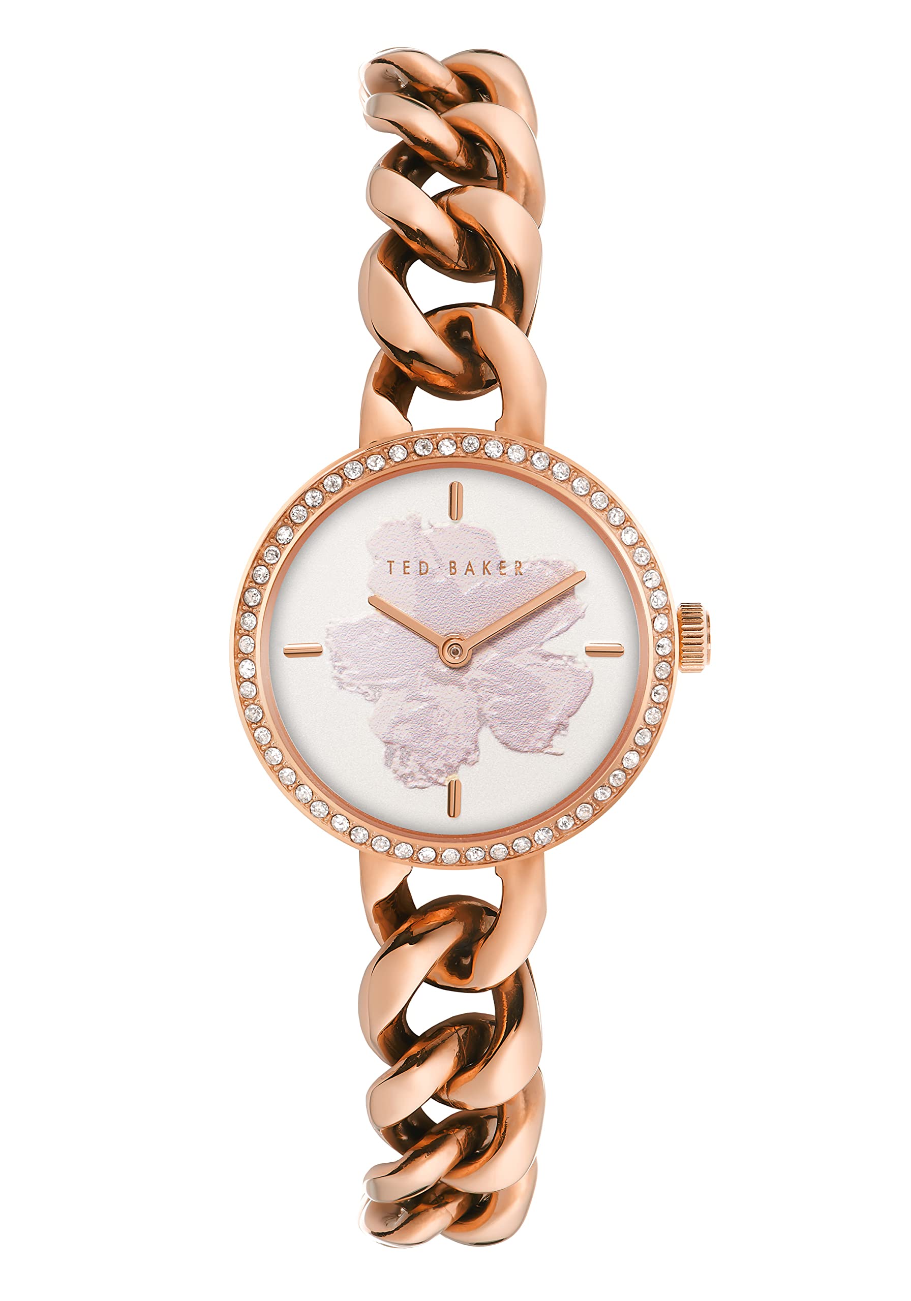 Ted Baker 泰德贝克 女士石英表 防水 Rose Gold/Cream 10.0*10.0*10.0 cm