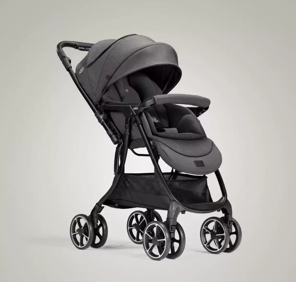 巧兒宜（JOIE ）Joie巧兒宜Finiti推車芙洛特pro嬰兒推車可坐可躺高景觀雙向推車 雙向靈動暮光黑