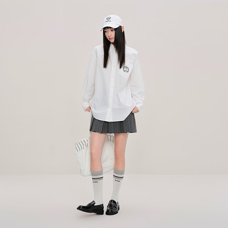 乐町【tombonia联名】商场同款抗皱衬衫 白色 S