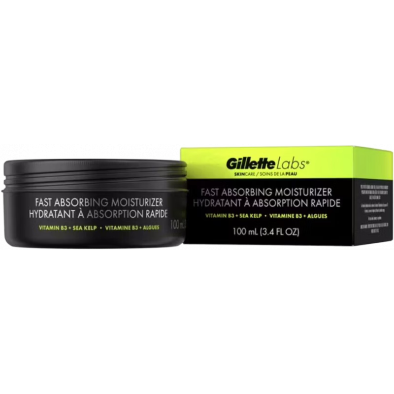 吉列（Gillette）Fast Absorbing快速吸收須后水保濕霜 呵護(hù)肌膚 保濕 清爽香氣3.4oz/100ml 常規(guī)裝 100ml 1瓶