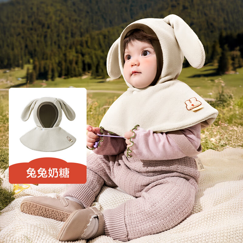 ���ڲ�����KocotreeKK������ñ���ﶬ�¿�Ӥ��Χ��һ����ͯŮ����ů����ñ��ͷ����ñ �������� S��ͷΧ44-48cm��6����-2�� 40Ԫ