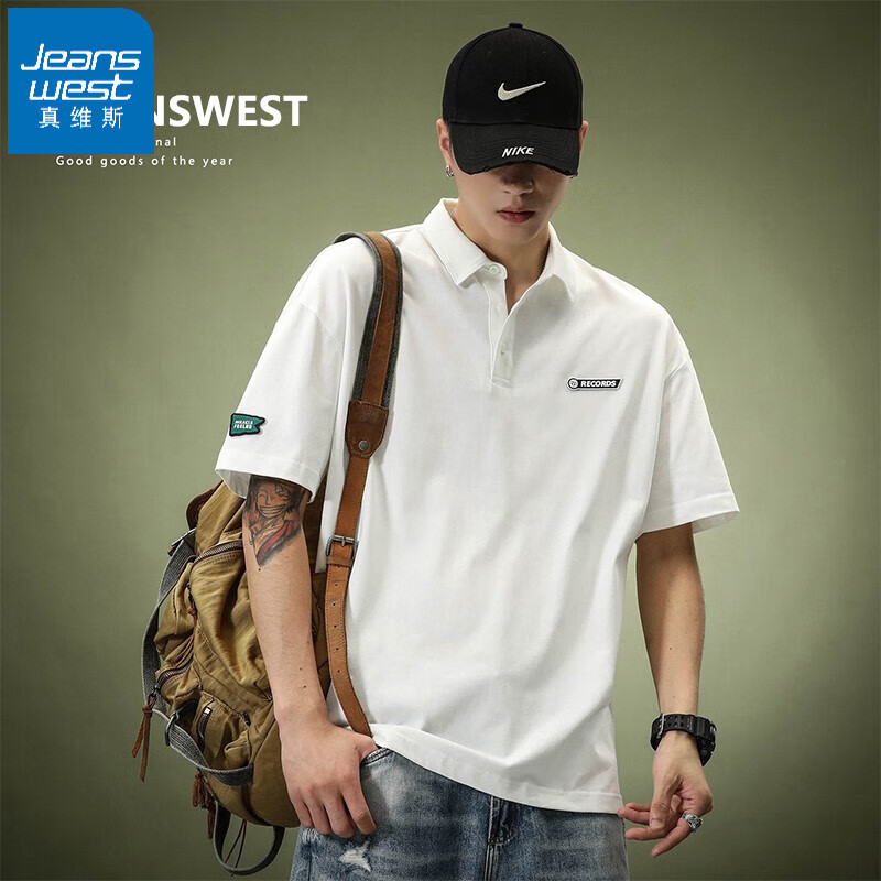 ά˹Jeanswestذɫ޶POLOļ걣ޱ˿ʽƸT ɫ XL 140-160 134.1Ԫ