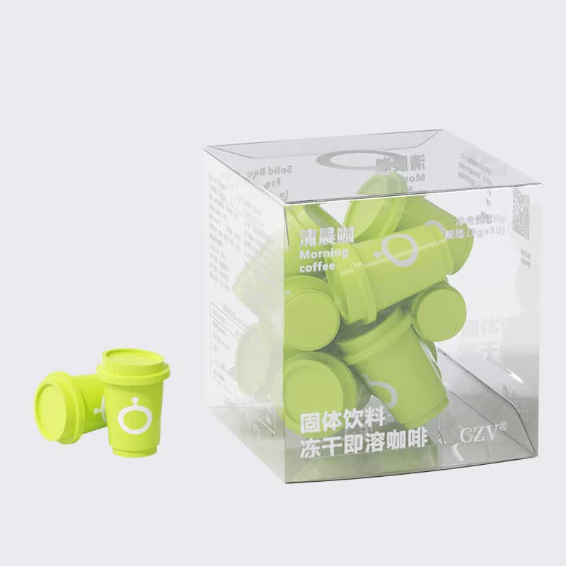 胶囊咖啡CZV清晨咖美式黑咖啡速溶0无蔗糖即溶冷萃冻干咖啡粉 清晨咖【10杯】