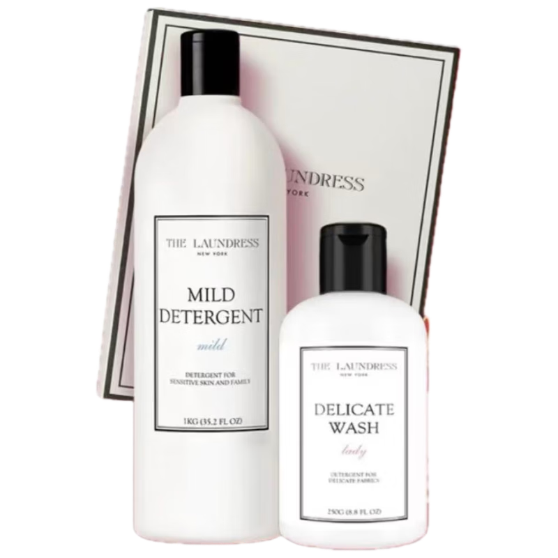 The Laundress婴儿温和+真丝洗衣液1.25KG礼盒适用敏感肌肤  节日礼盒送礼