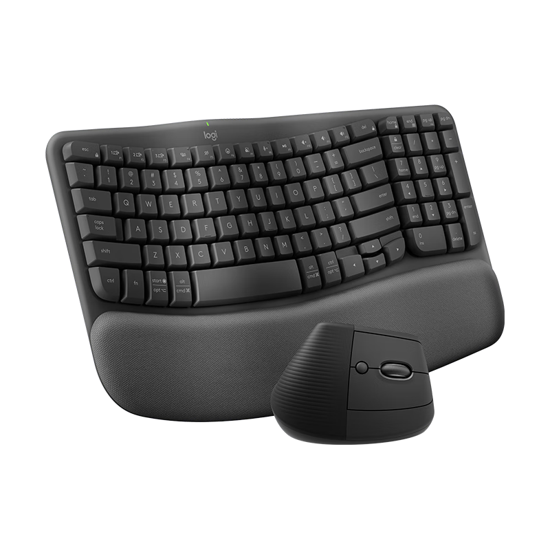 �޼���Logitech��Wave Combo �������幤ѧ������װ ��ֱ��� ����������� �칫���� ���߼��� �������� ��ɫ 593.1Ԫ