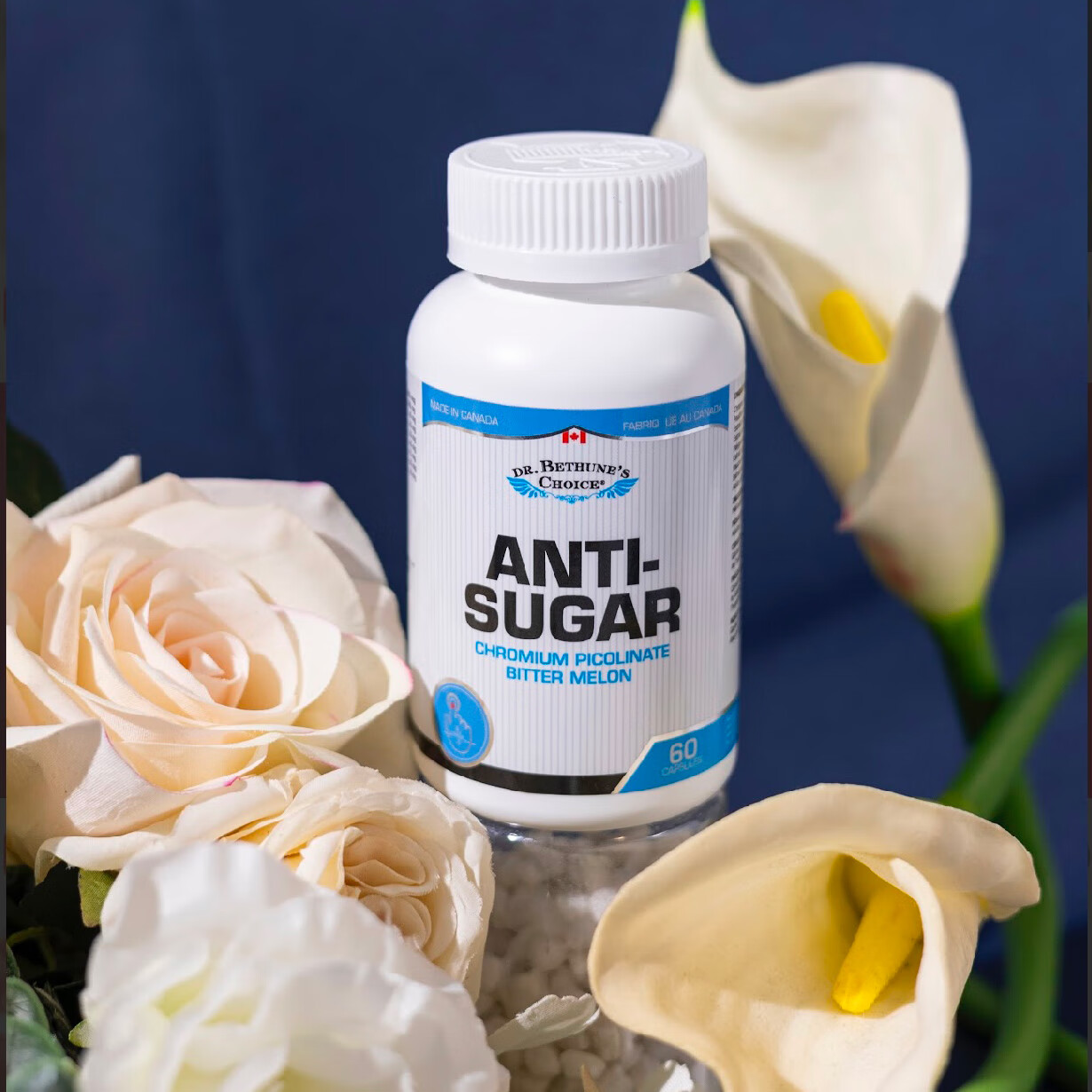 Dr. Bethune's Choice白求恩医生之选抗糖丸 纯植物提取 减肥抗糖平衡血糖美白甜食克星 抗糖丸 60粒*1瓶