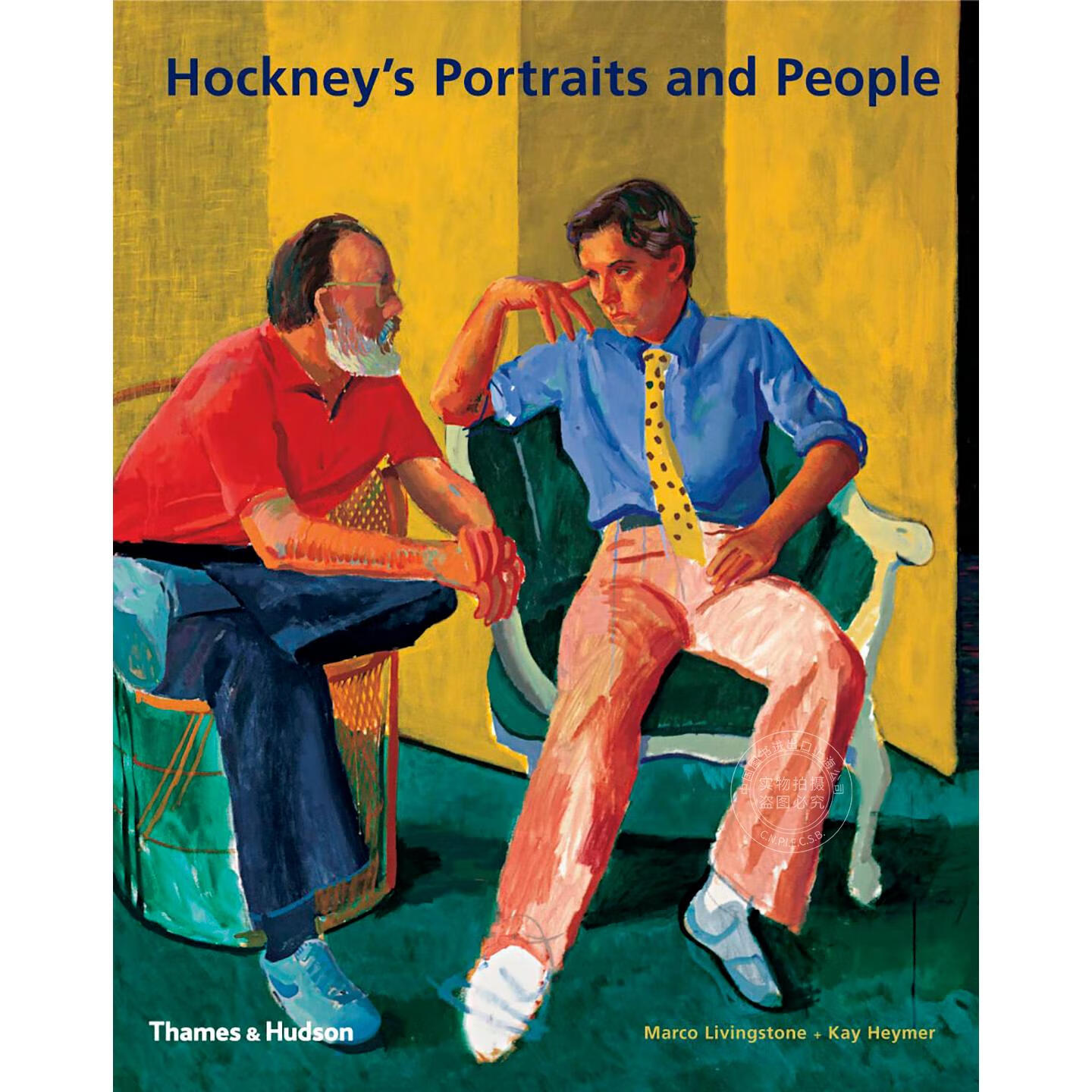 现货 大卫霍克尼的肖像与人物 Thames & Hudson出版社 英文原版 Hockney's Portraits and People