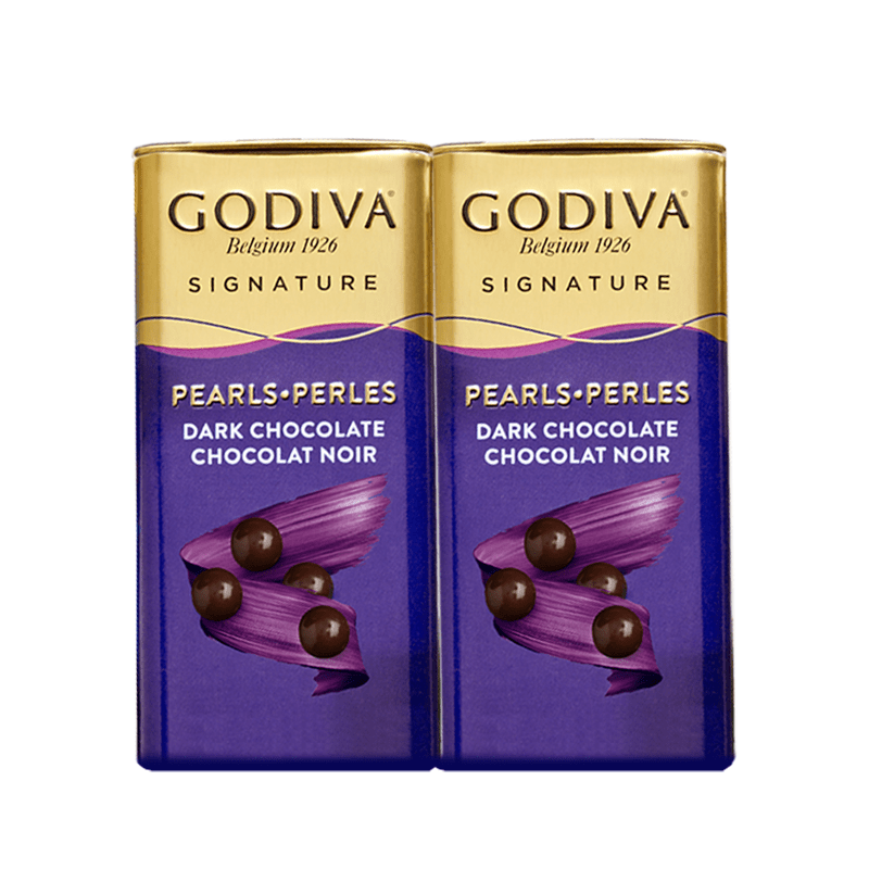 歌帝梵醇享系列黑巧克力豆2罐純可可脂零食土耳其進(jìn)口 【濃醇巧香】黑巧克力豆2罐